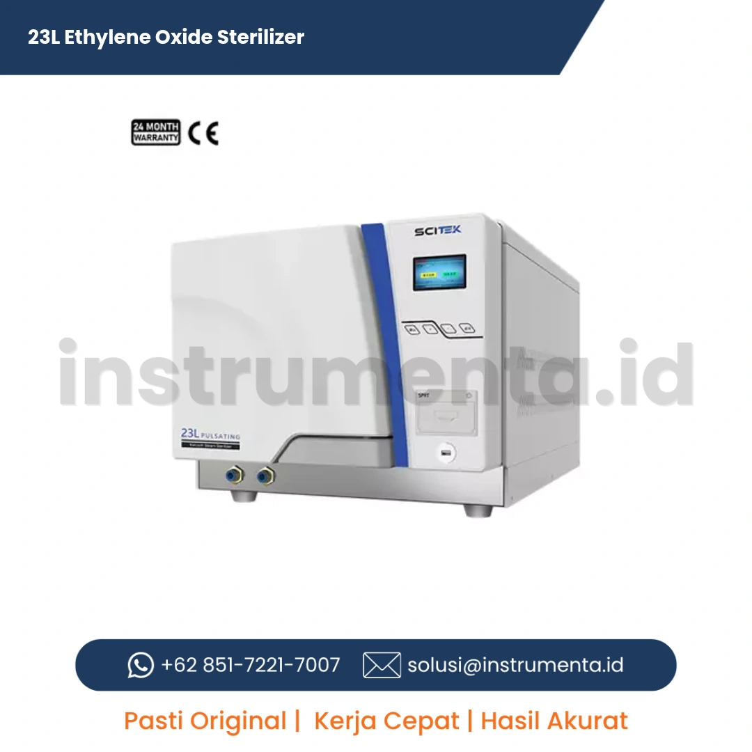 Official Supplier 23L Ethylene Oxide Sterilizer Scitek ST-EO40 Alat Sterilisasi Gas EO Desktop untuk Pengadaan Klinik dan Rumah Sakit